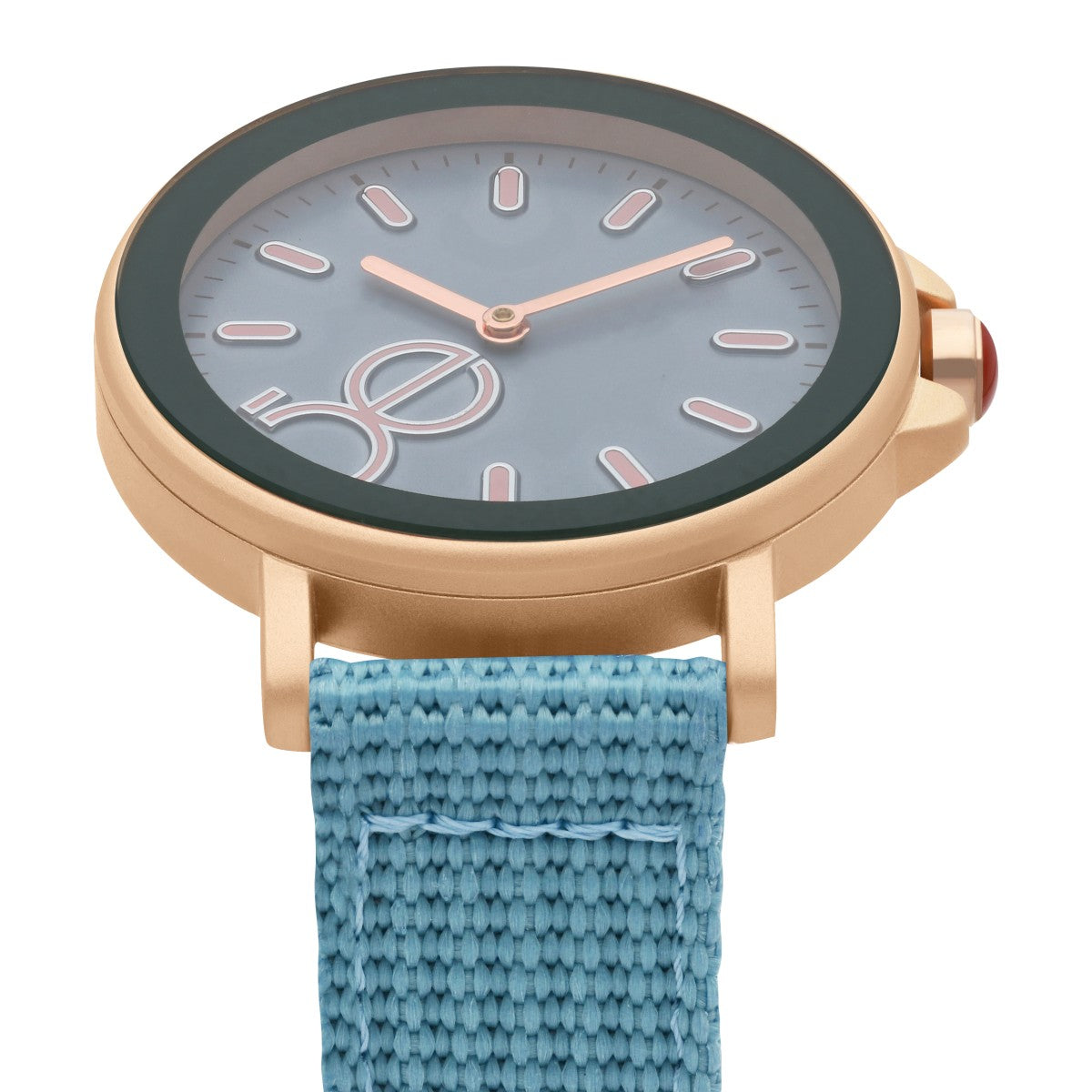 Reloj Cloe Análogo para Dama con Caja Redonda y Correa de Textil OE2540