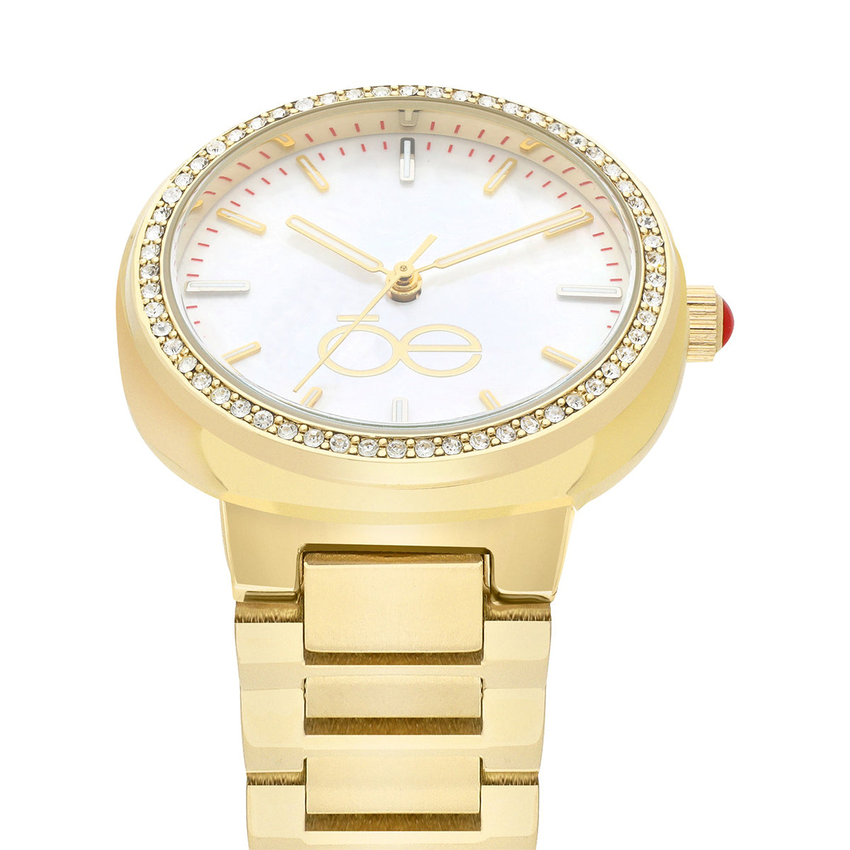 Reloj Cloe Análogo para Dama con Madre Perla en carátula y Extensible de Acero Inoxidable OE2542