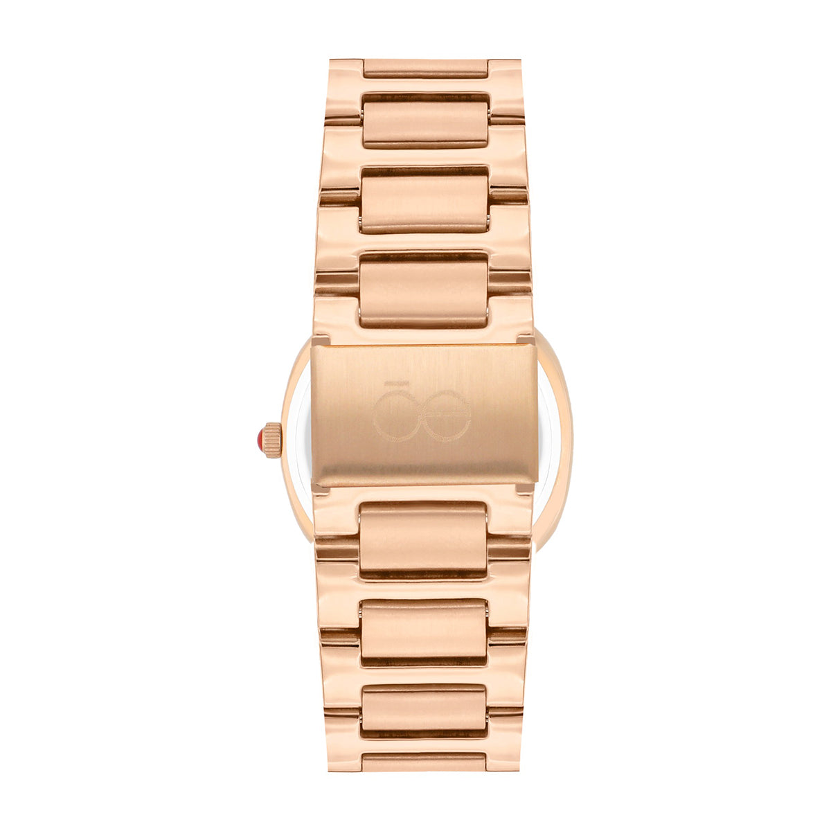 Reloj Cloe Análogo para Dama con Madre Perla en carátula y Extensible de Acero Inoxidable OE2542