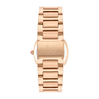 Reloj Cloe Análogo para Dama con Madre Perla en carátula y Extensible de Acero Inoxidable OE2542