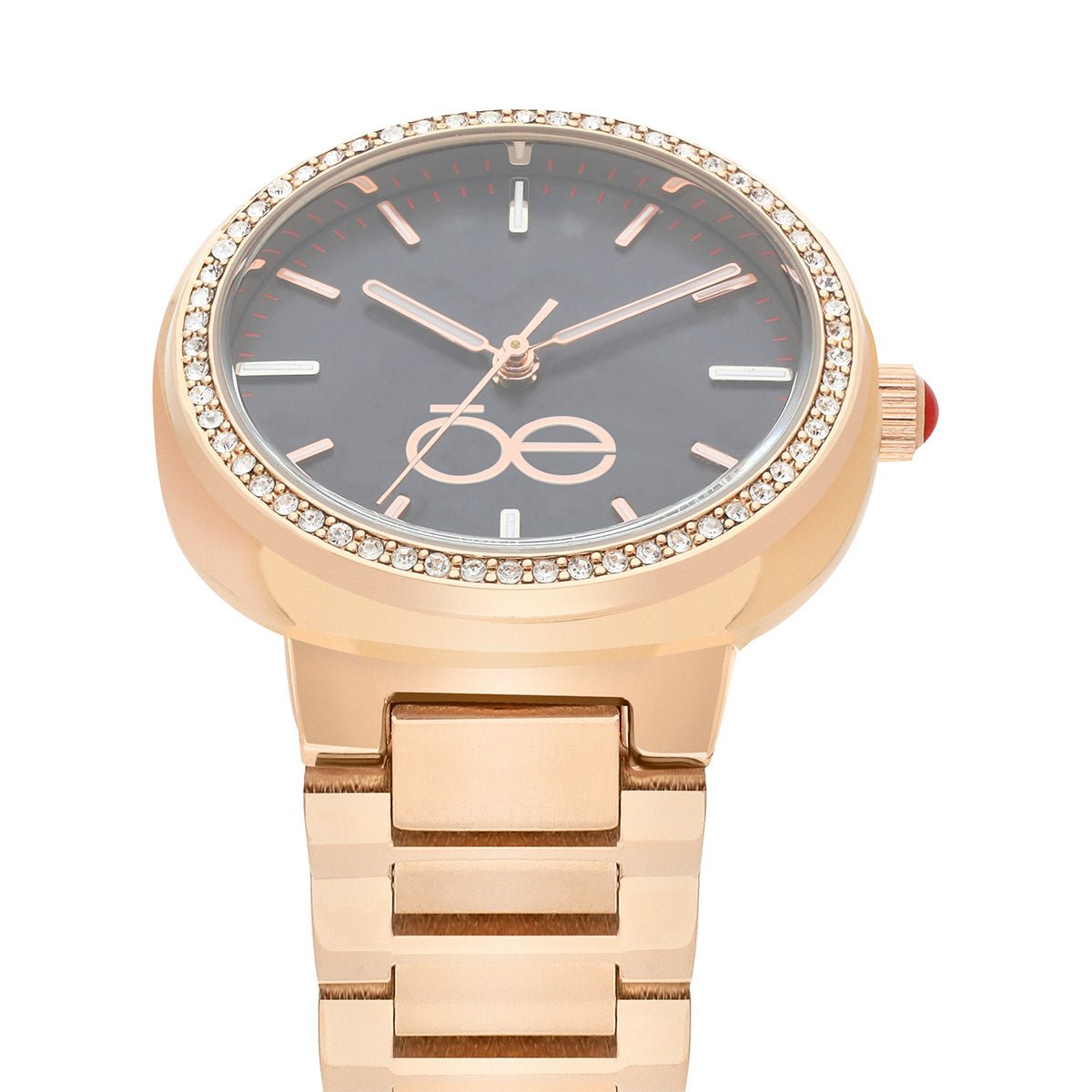 Reloj Cloe Análogo para Dama con Madre Perla en carátula y Extensible de Acero Inoxidable OE2542