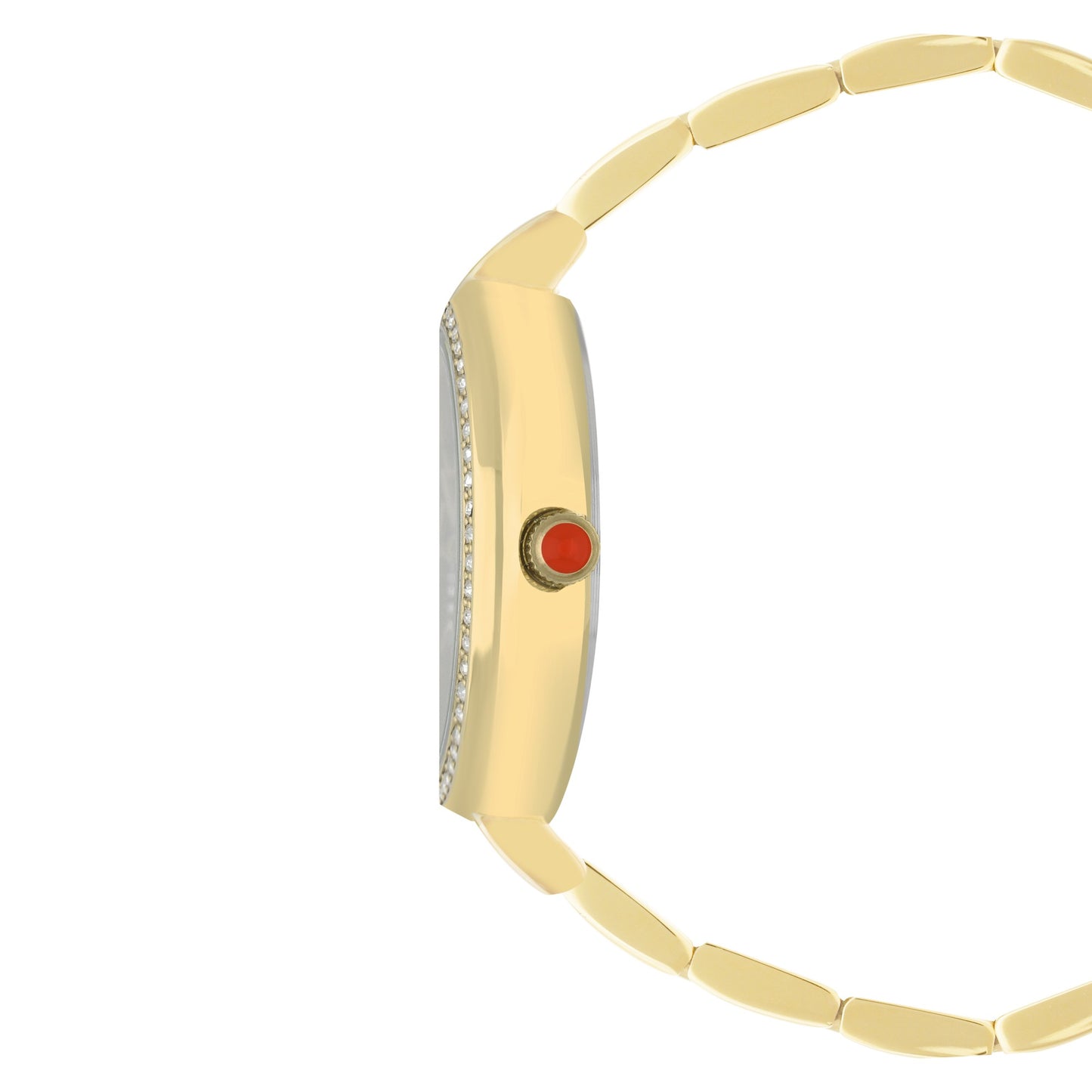 Reloj Cloe Análogo para Dama con Carátula con Acabado de Madre Perla y Extensible de Acero Inoxidable OE2545
