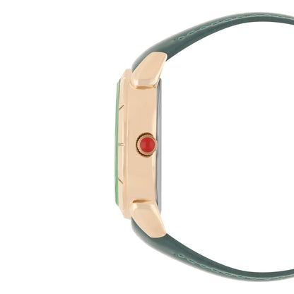Reloj Cloe Análogo para Dama con Carátula Efecto Líquido y Correa de Tactopiel OE2549