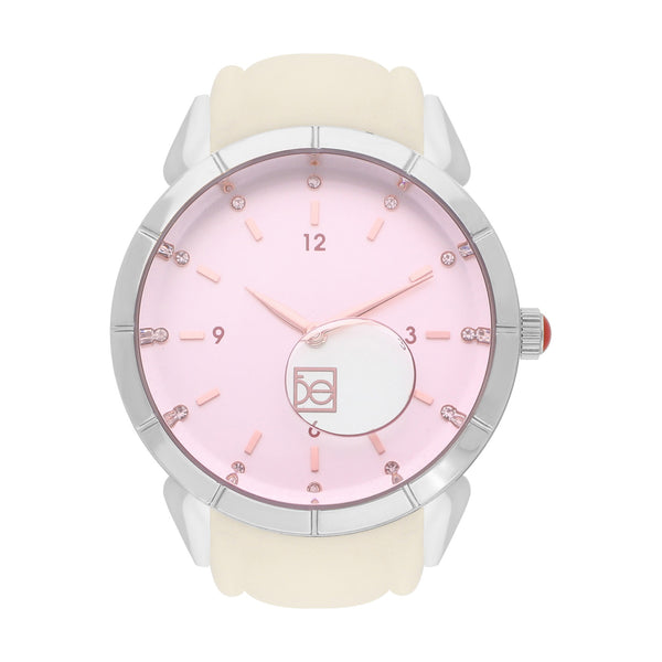 Reloj Cloe Análogo para Dama con Carátula Efecto Líquido y Correa de Tactopiel OE2549