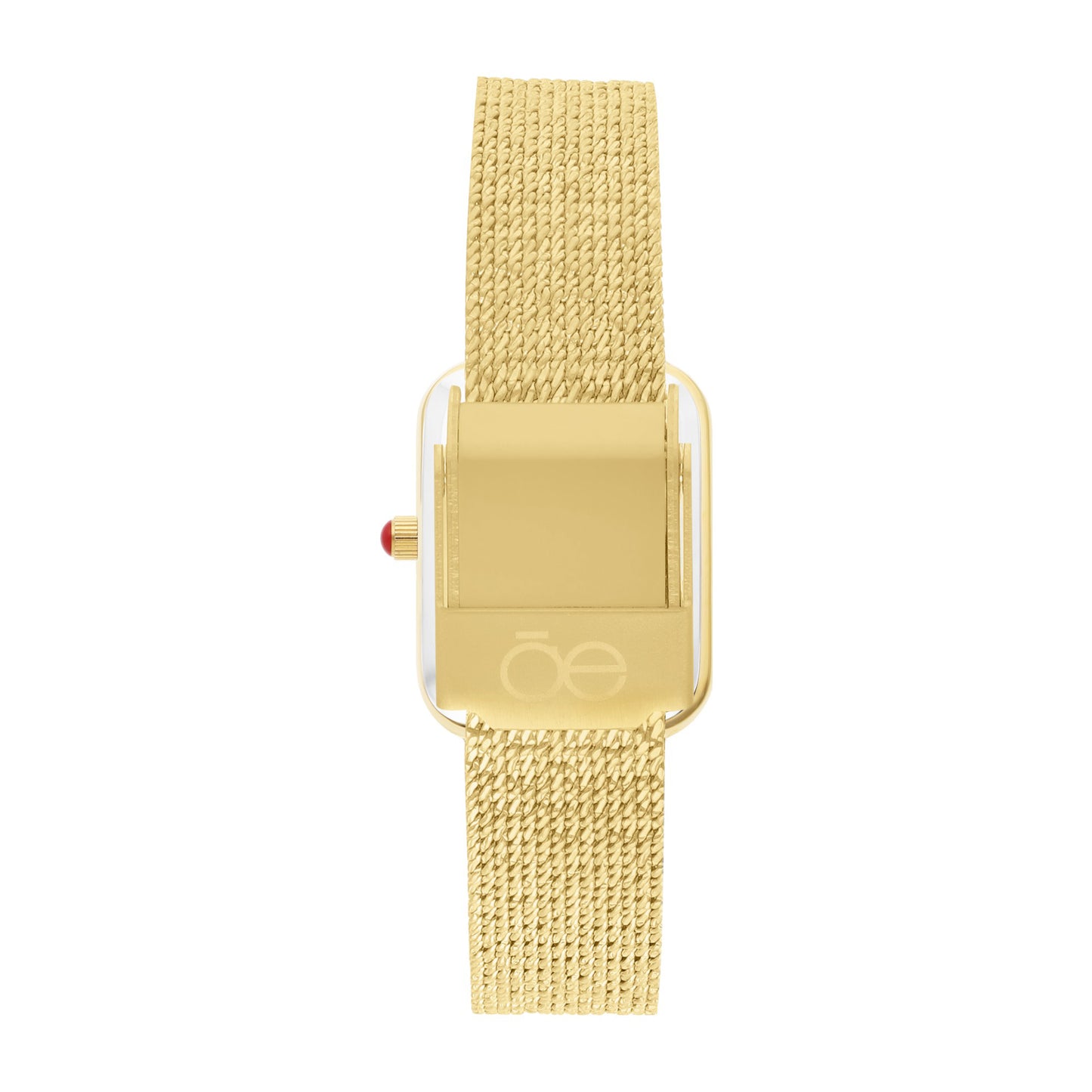 Reloj Cloe Análogo para Dama con Carátula Bicolor y Extensible de Mesh OE2550