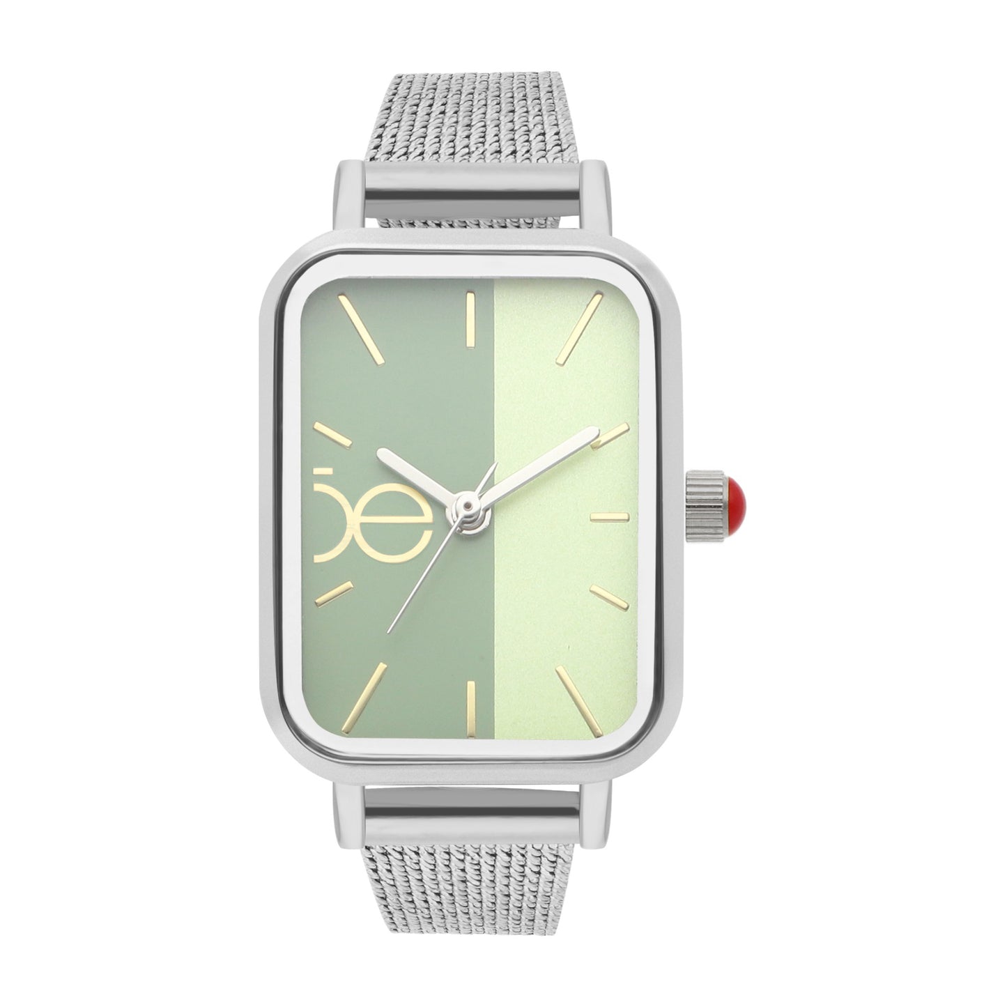 Reloj Cloe Análogo para Dama con Carátula Bicolor y Extensible de Mesh OE2550