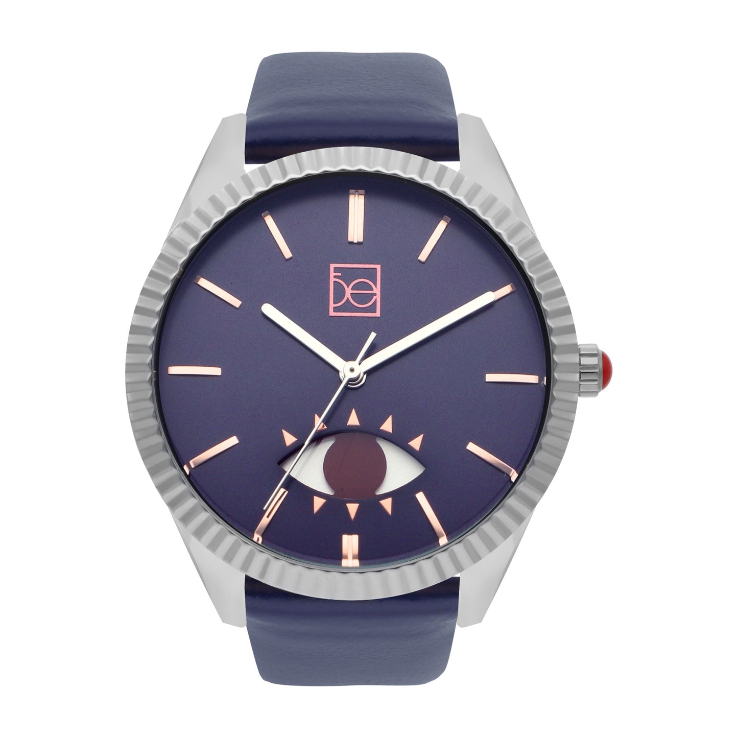 Reloj Cloe Análogo para Dama con Detalle de Ojo con Movimiento OE2551