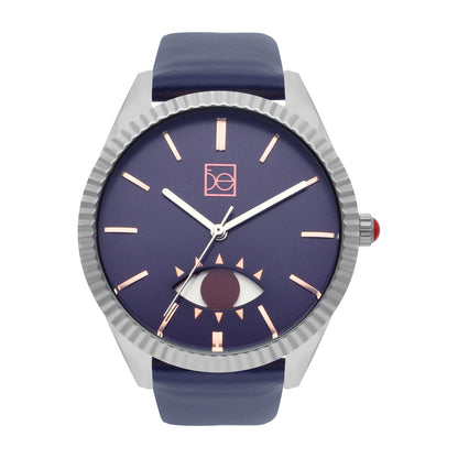 Reloj Cloe Análogo para Dama con Detalle de Ojo con Movimiento OE2551