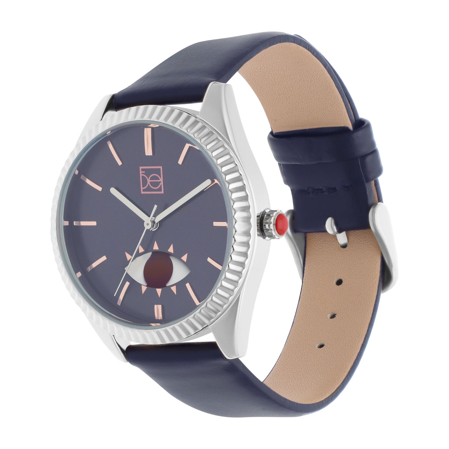 Reloj Cloe Análogo para Dama con Detalle de Ojo con Movimiento OE2551