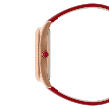 Reloj Cloe Análogo para Dama con Detalle de Ojo con Movimiento OE2551