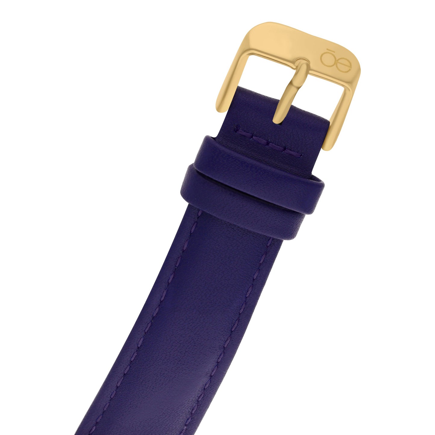 Reloj Cloe Análogo para Dama con Pedrería en Indicadores y Correa de Tactopiel OE2554