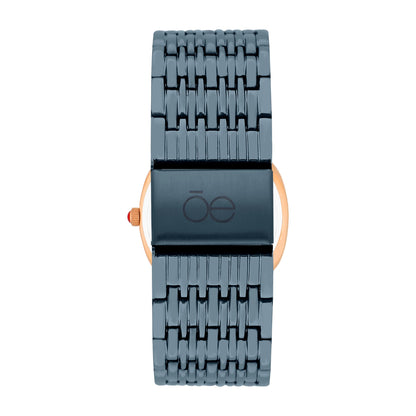 Reloj Cloe Análogo para Dama con Indicador en Forma de Luna y Extensible de Acero Inoxidable OE2555