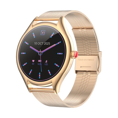 Smartwatch Cloe S4 para Dama con Pantalla Amoled y Extensible de Acero Inoxidable Liso OE2560