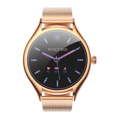 Smartwatch Cloe S4 para Dama con Pantalla Amoled y Extensible de Acero Inoxidable Liso OE2560