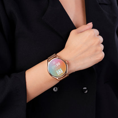 Smartwatch Cloe S4 Dama | Pantalla AMOLED | Extensible Acero Texturizado OE2561