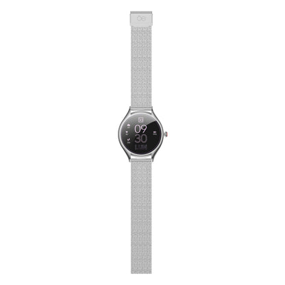 Smartwatch Cloe S4 para Dama con Pantalla Amoled y Extensible de Acero Inoxidable con Textura OE2561