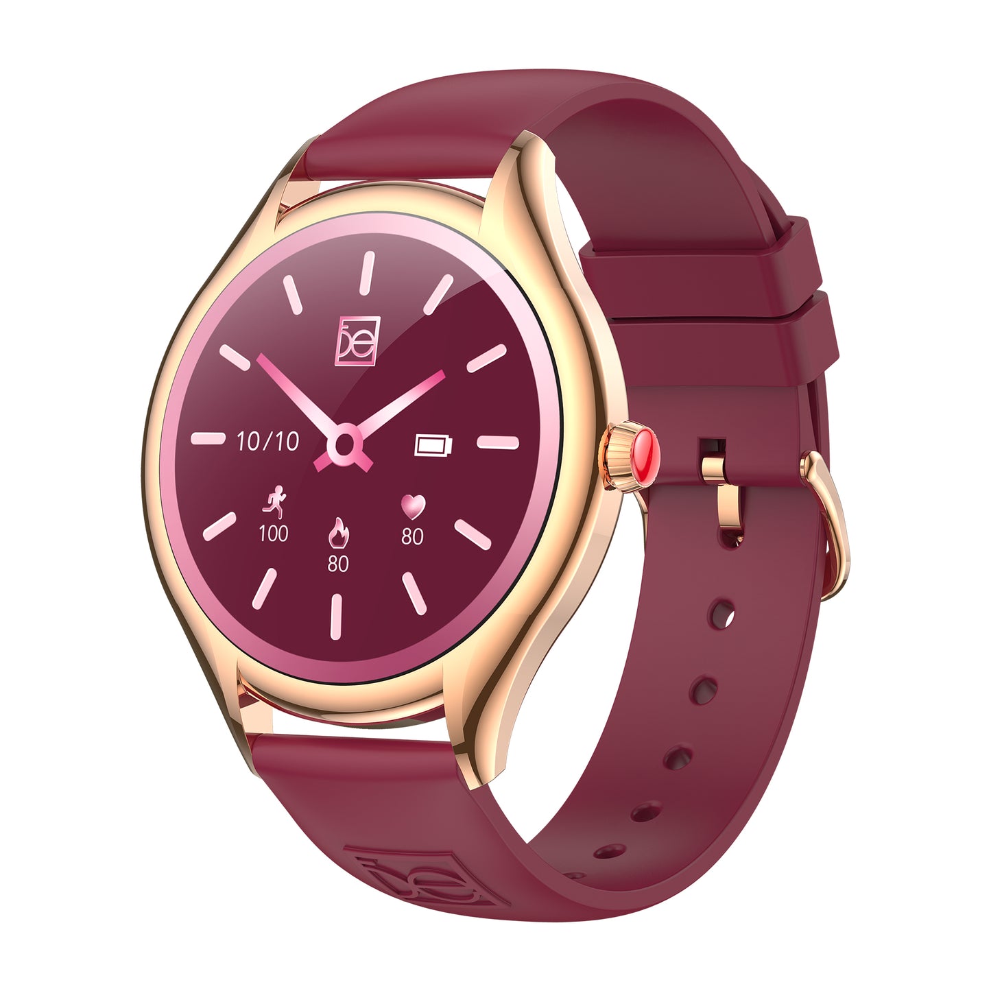 Smartwatch Cloe S4 para Dama con Pantalla Amoled y Correa de Silicón OE2562