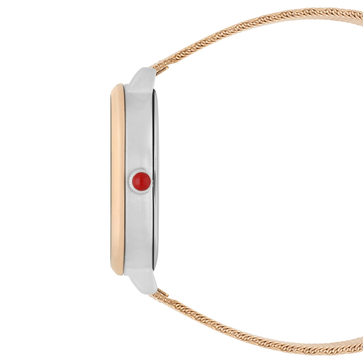 Reloj Cloe Análogo para Dama con Simuladores de Máquina y Extensible de Mesh