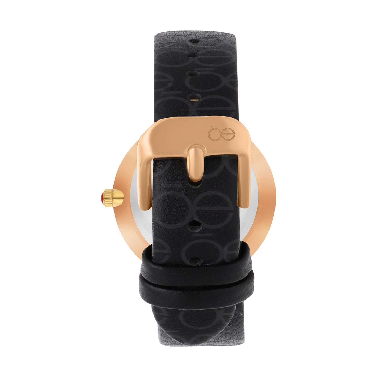 Reloj Cloe Análogo para Dama con Diseño OE en Correa de Tactopiel OE2604