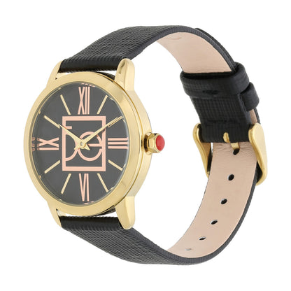 Reloj Cloe Análogo para Dama con Monograma OE en Carátula y Correa de Tactopiel OE2605
