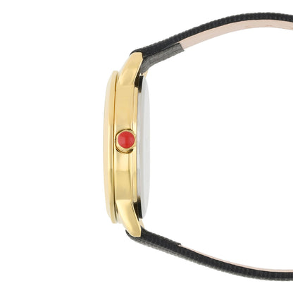 Reloj Cloe Análogo para Dama con Monograma OE en Carátula y Correa de Tactopiel OE2605