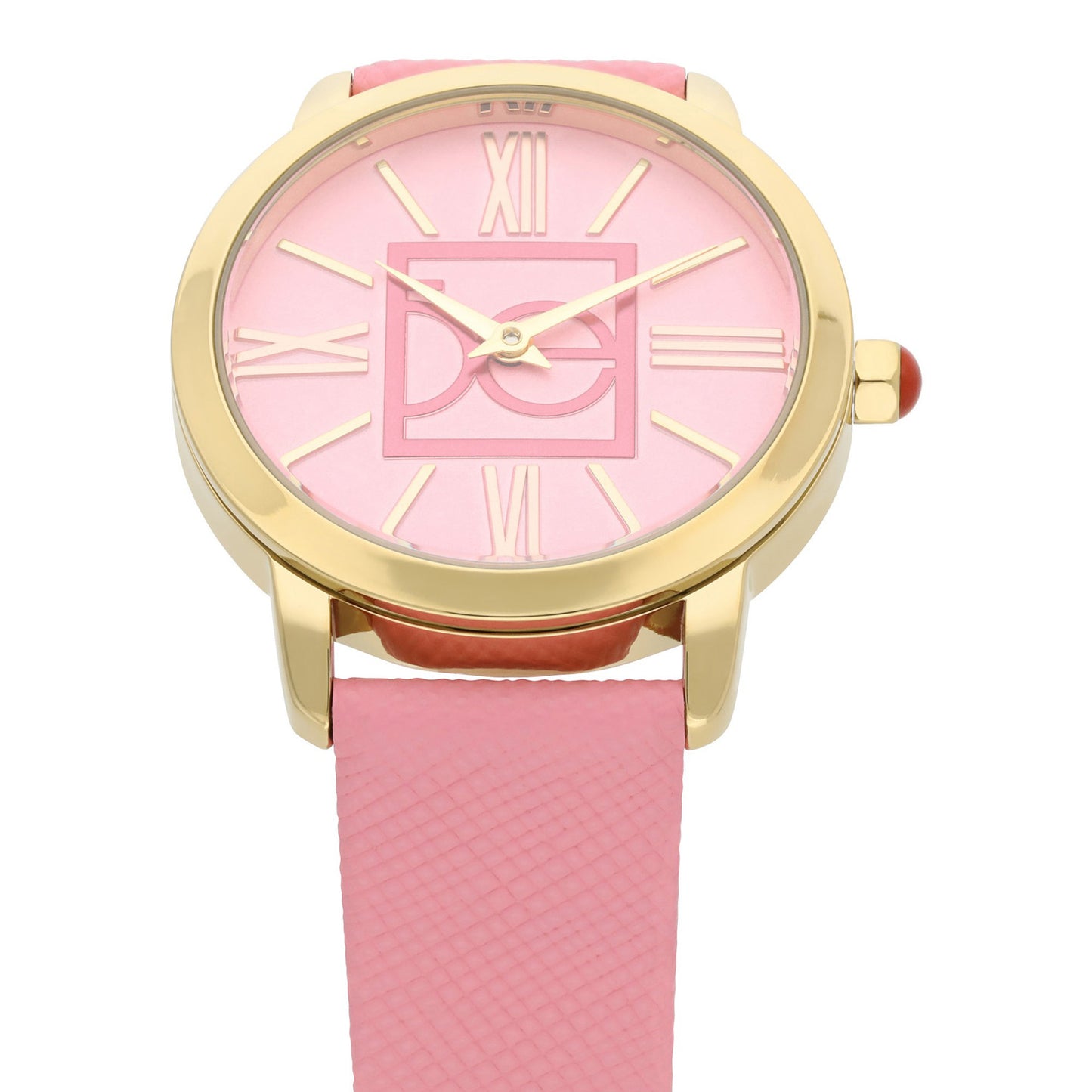 Reloj Cloe Análogo para Dama con Monograma OE en Carátula y Correa de Tactopiel OE2605