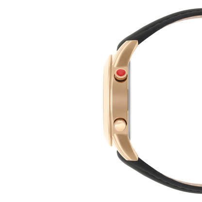 Reloj Cloe Digital para Dama con Pedrería en Carátula y Correa de Tactopiel OE2608