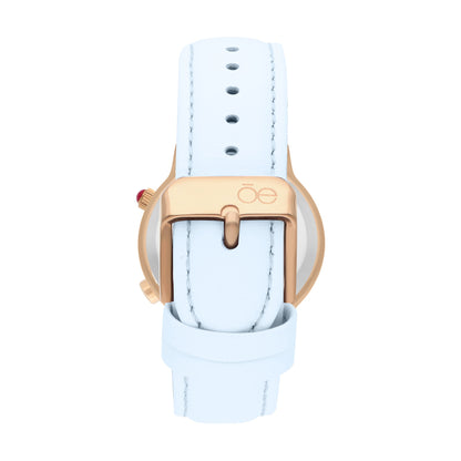 Reloj Cloe Digital para Dama con Pedrería en Carátula y Correa de Tactopiel OE2608