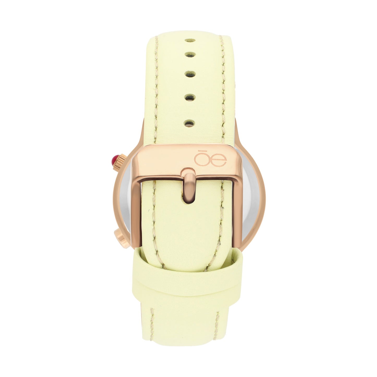 Reloj Cloe Digital para Dama con Pedrería en Carátula y Correa de Tactopiel OE2608