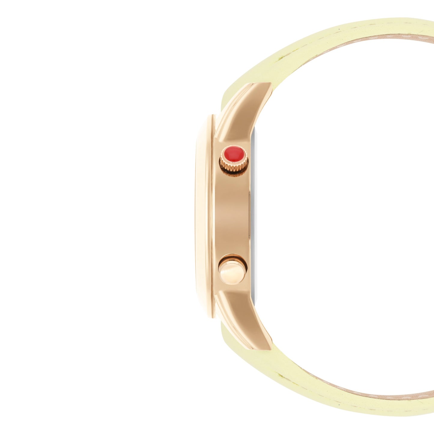 Reloj Cloe Digital para Dama con Pedrería en Carátula y Correa de Tactopiel OE2608
