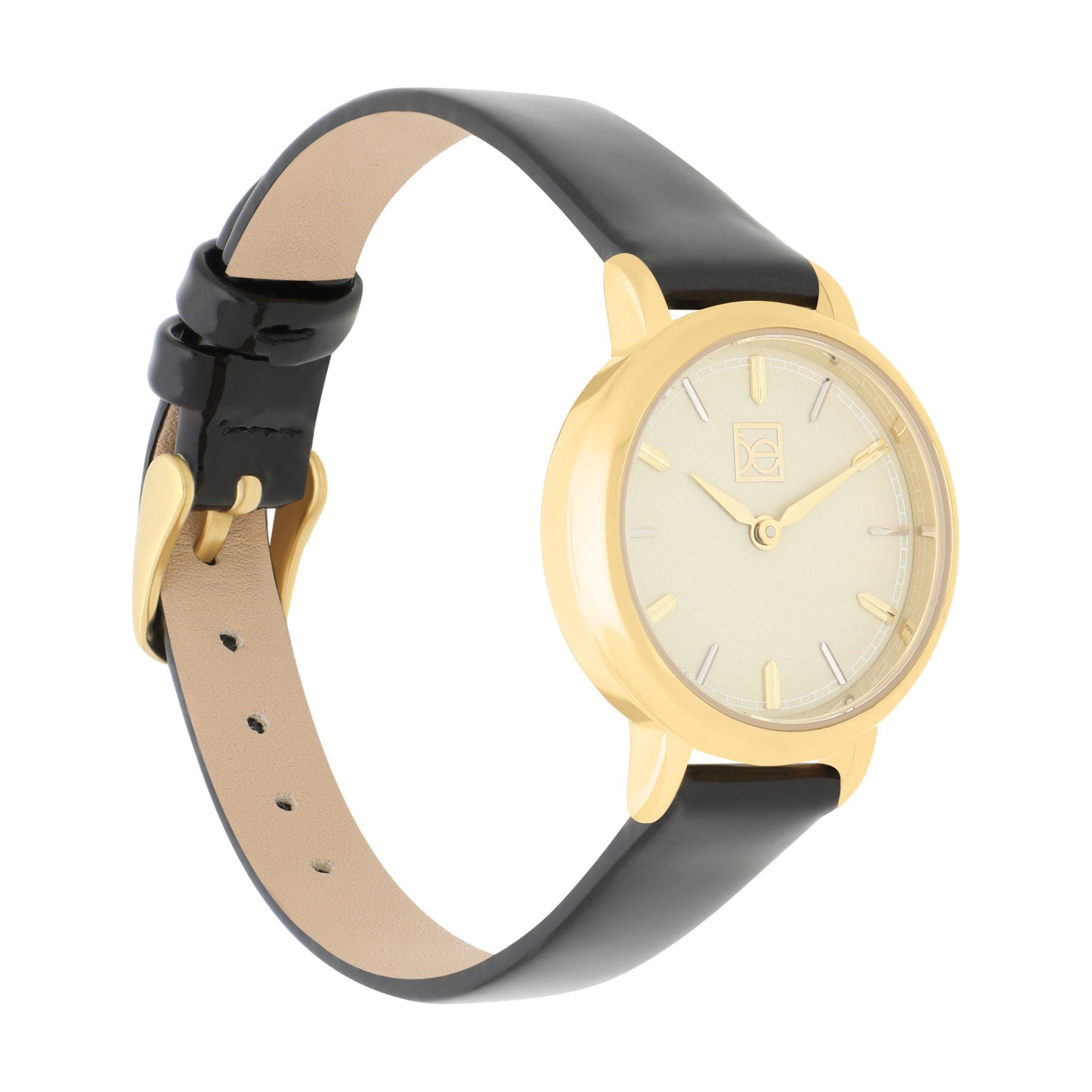 Reloj Cloe Análogo para Dama con y Correa de Charol OE2610