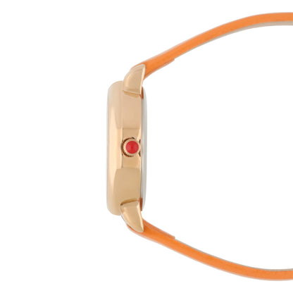 Reloj Cloe Análogo para Dama con y Correa de Charol OE2610