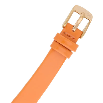 Reloj Cloe Análogo para Dama con y Correa de Charol OE2610