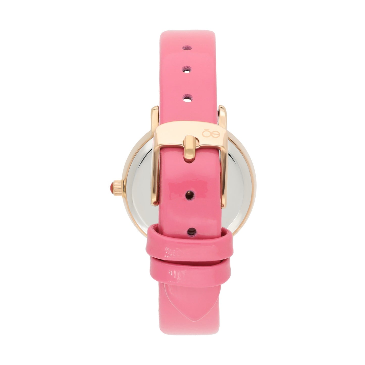 Reloj Cloe Análogo para Dama con y Correa de Charol OE2610