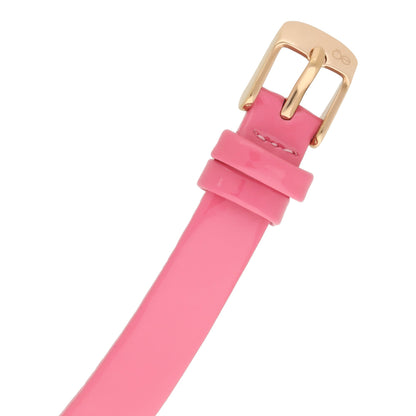 Reloj Cloe Análogo para Dama con y Correa de Charol OE2610