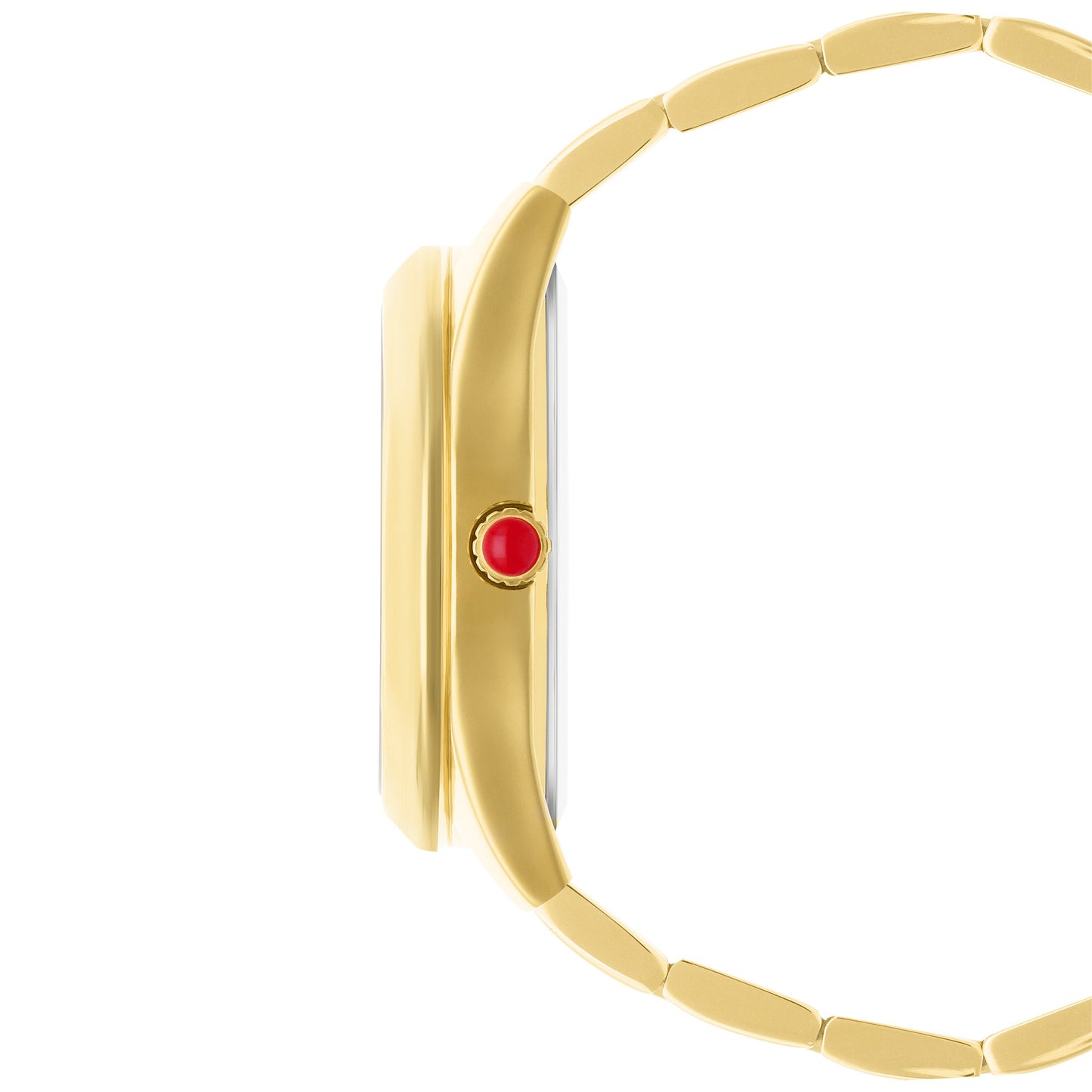 Reloj Cloe Análogo para Dama con Cristal Interior Facetado y Extensible de Acero Inoxidable OE2612