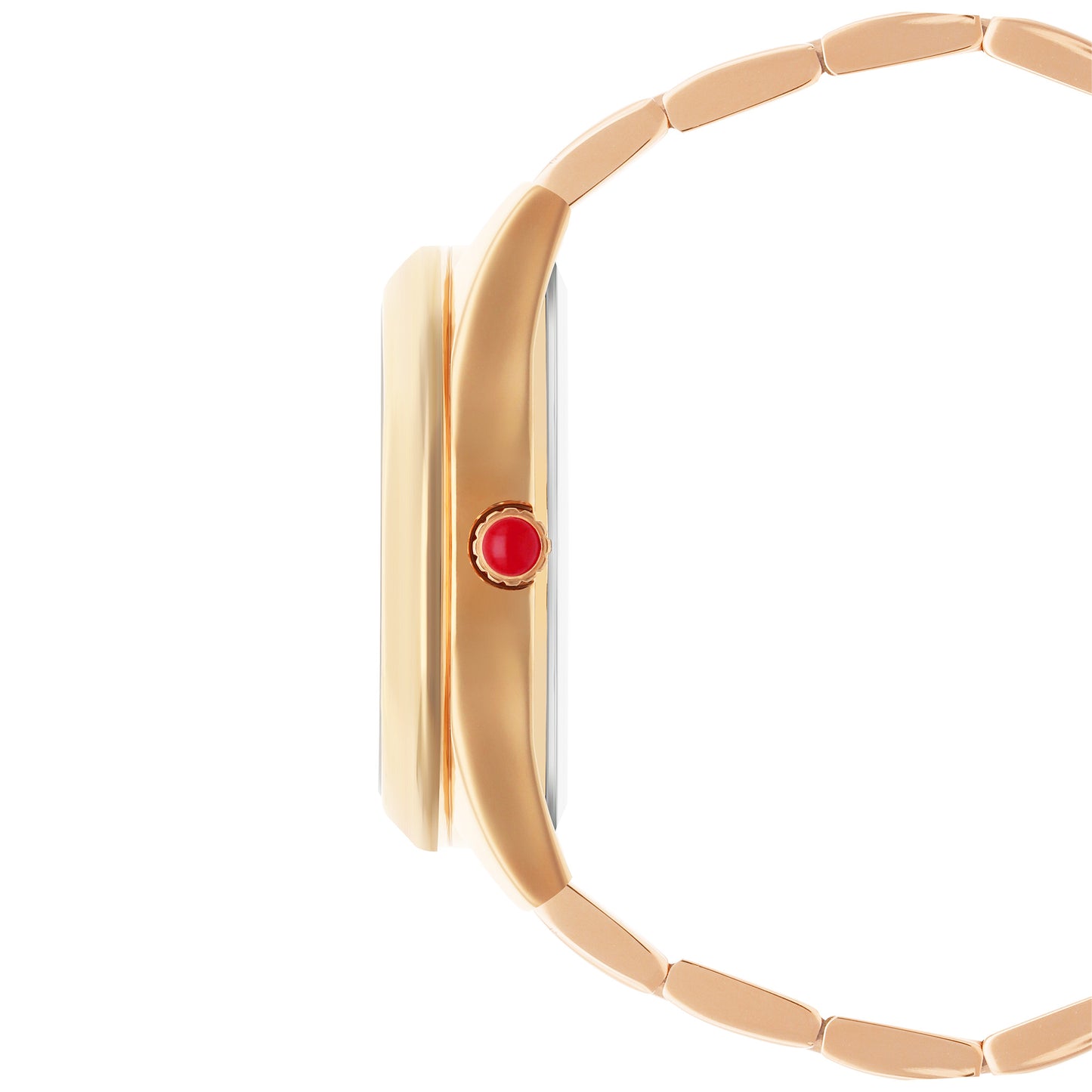 Reloj Cloe Análogo para Dama con Cristal Interior Facetado y Extensible de Acero Inoxidable OE2612