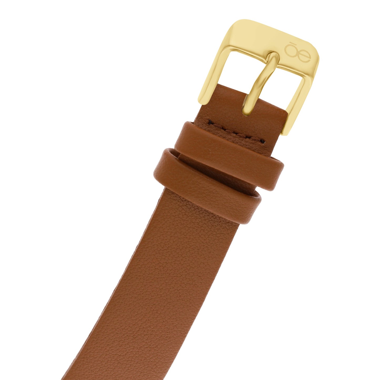 Reloj Cloe Análogo para Dama con Diseño de Cadenas en Carátula y Correa de Tactopiel OE2616