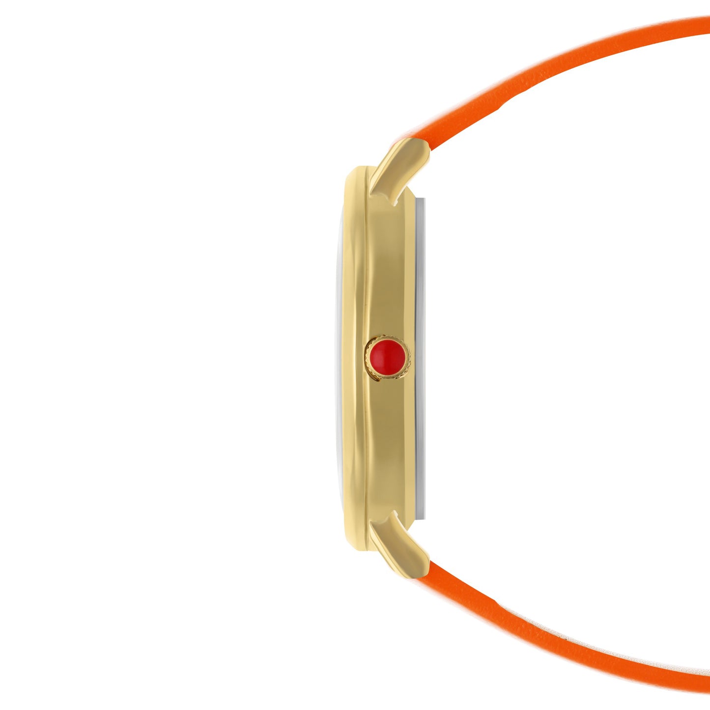 Reloj Cloe Análogo para Dama con Diseño de Cadenas en Carátula y Correa de Tactopiel OE2616