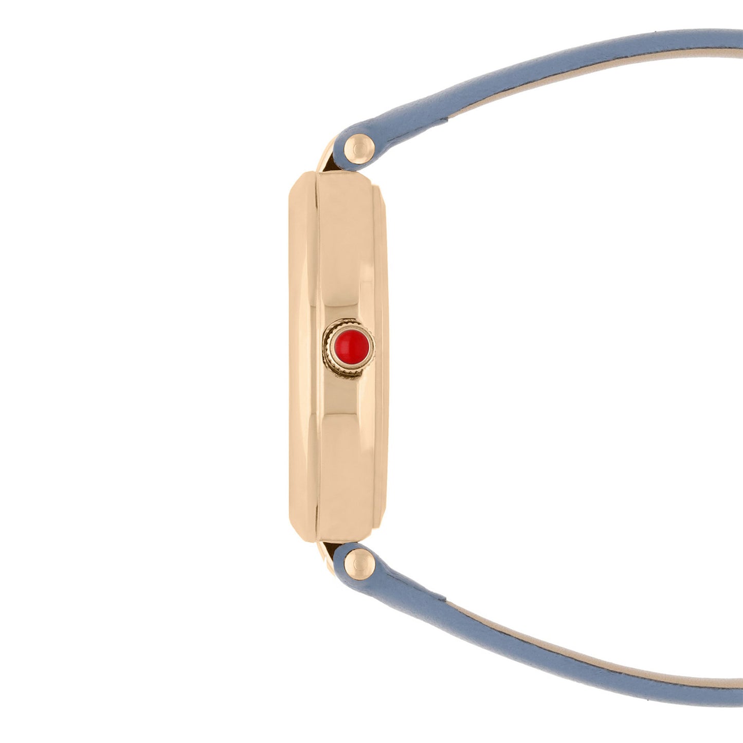 Reloj Cloe Análogo para Dama con Bisel Interno en Relieve y Correa de Tactopiel OE2618