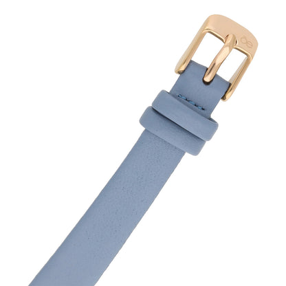 Reloj Cloe Análogo para Dama con Bisel Interno en Relieve y Correa de Tactopiel OE2618