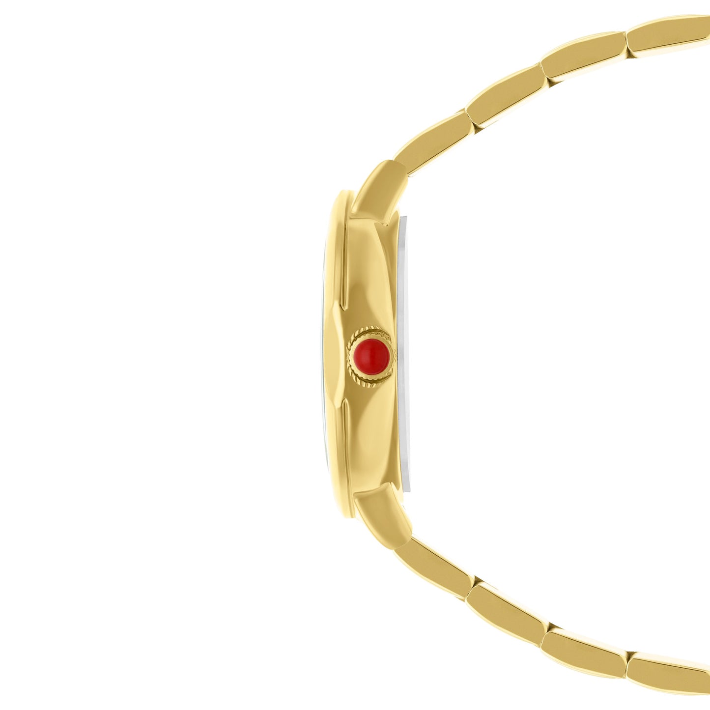 Reloj Cloe Análogo para Dama con Flores en Indicadores y Extensible de Acero Inoxidable OE2621
