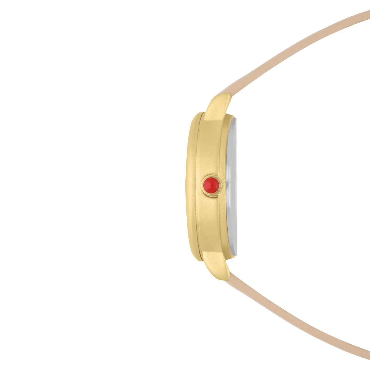 Reloj Cloe Análogo para Dama con Carátula Irregular y Correa de Tactopiel