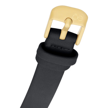 Reloj Cloe Análogo para Dama con Carátula Irregular y Correa de Tactopiel