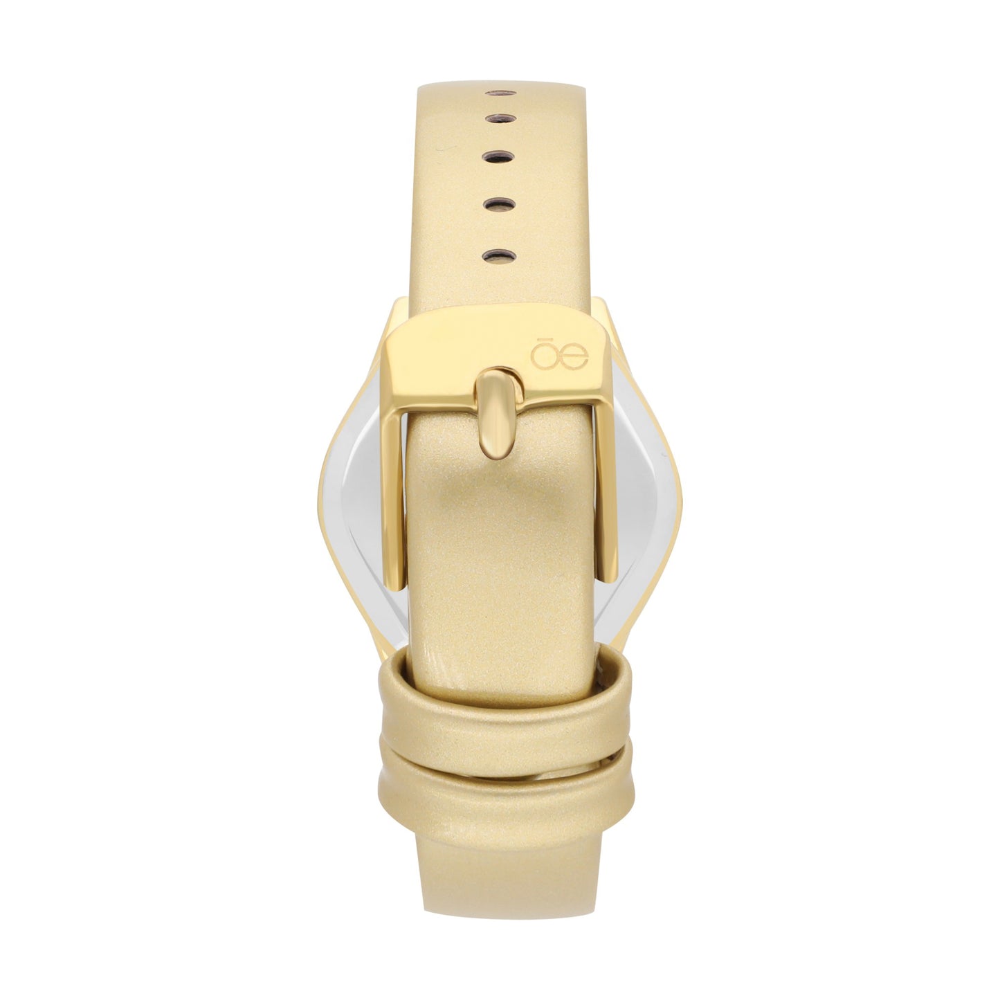 Reloj Cloe Análogo para Dama con Carátula Hexagonal y Correa de Tactopiel OE2626