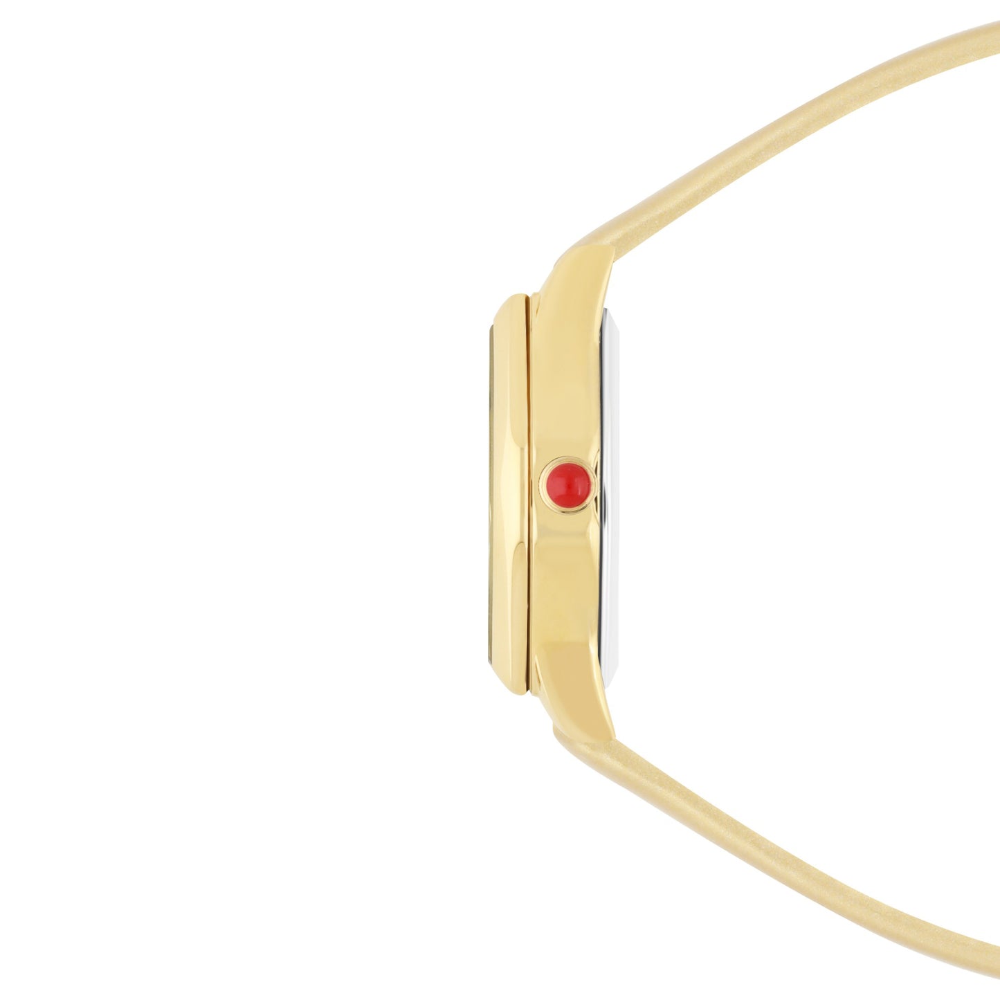 Reloj Cloe Análogo para Dama con Carátula Hexagonal y Correa de Tactopiel OE2626