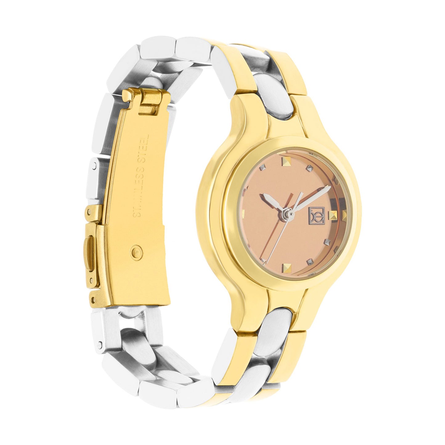 Reloj Cloe Análogo para Dama con Carátula Metálica y Extensible de Acero Inoxidable OE2627