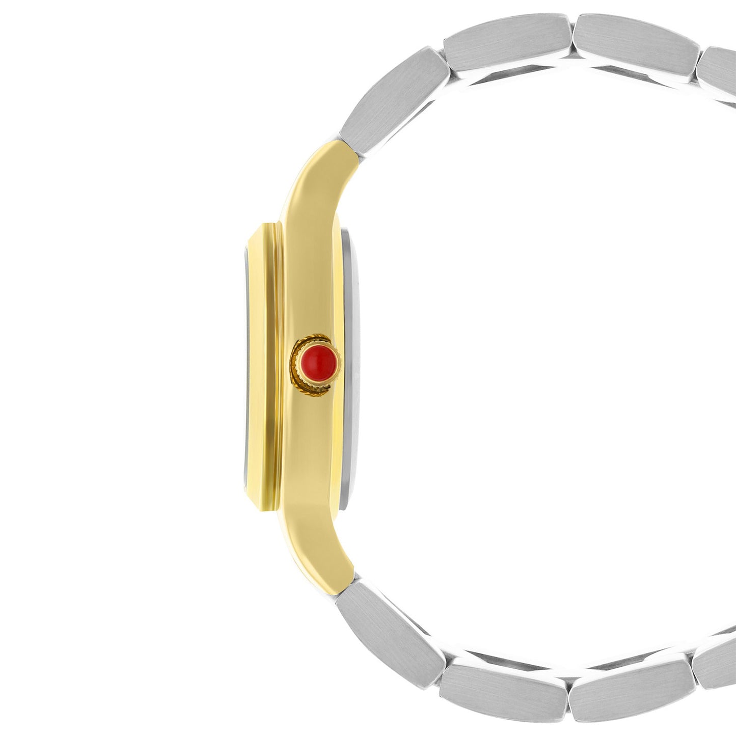 Reloj Cloe Análogo para Dama con Carátula Metálica y Extensible de Acero Inoxidable OE2627