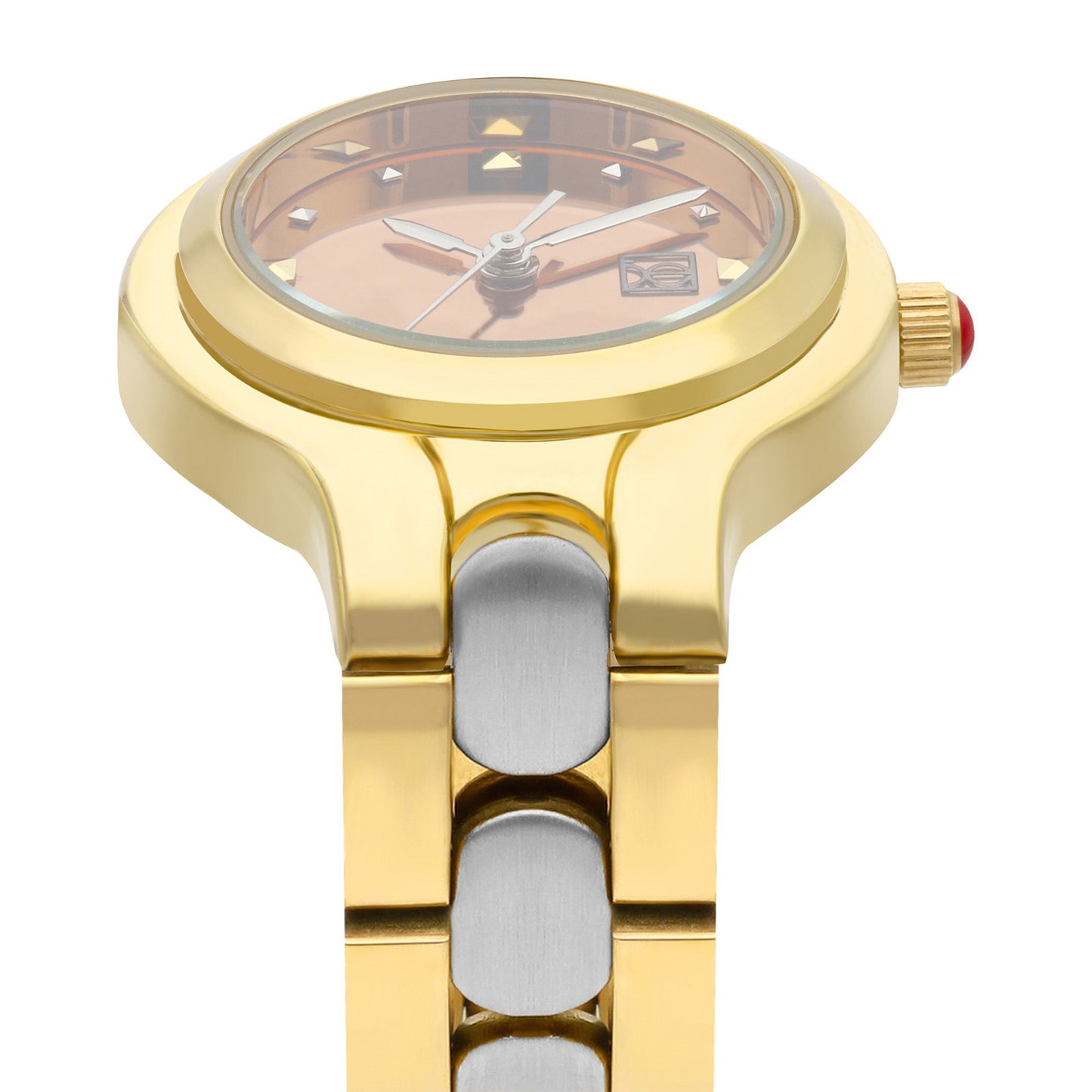 Reloj Cloe Análogo para Dama con Carátula Metálica y Extensible de Acero Inoxidable OE2627