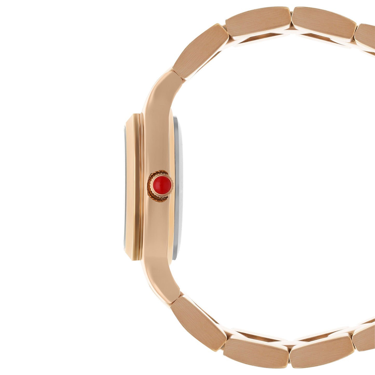 Reloj Cloe Análogo para Dama con Carátula Metálica y Extensible de Acero Inoxidable OE2627